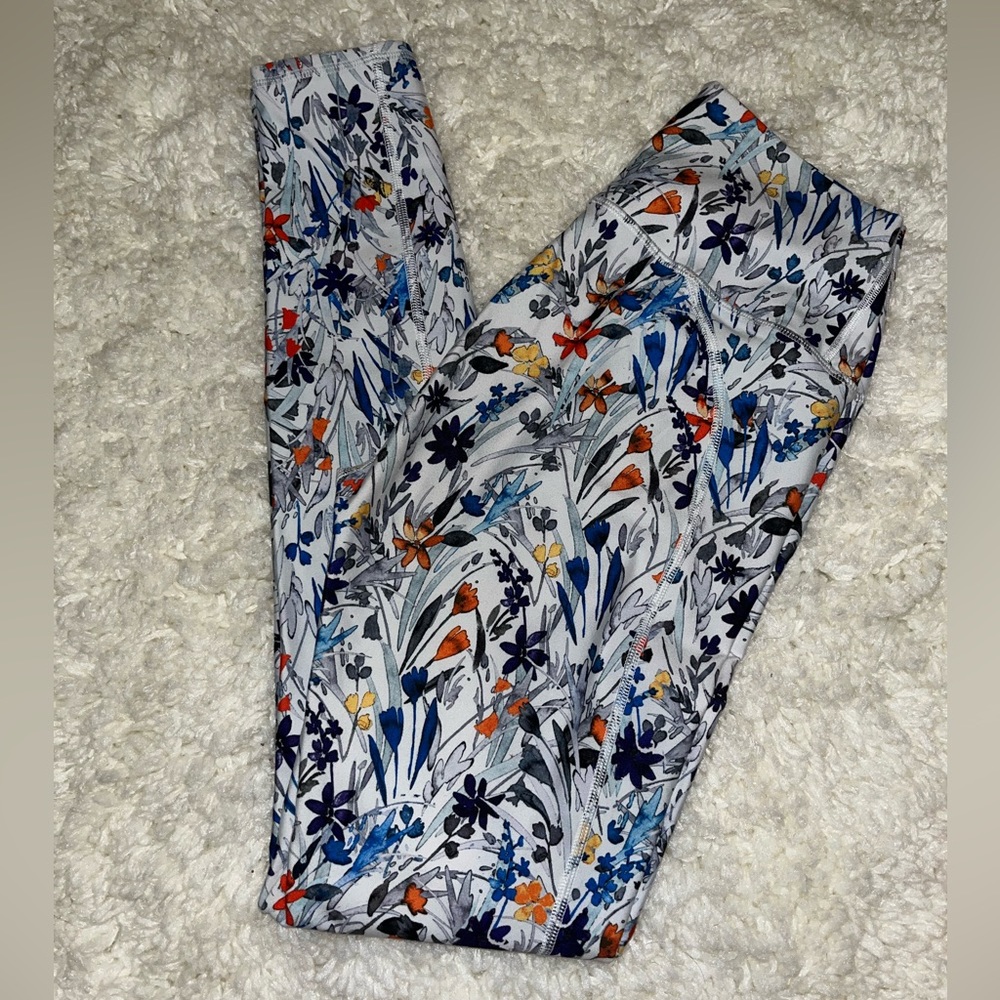 Fabletics Floral Yoga Pants